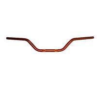Guidon Accossato orange en aluminium pour Mz RT 125 RT 125 de 2002, diamètre 22 mm, hauteur moyenne