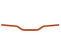 Guidon Accossato pour moto 7/8" 22 mm Haltères Drag Bars Universel pour Cafe Race Bobber Motocross Dirt Pit Bike ATV Ebike Mini Bike-Orange
