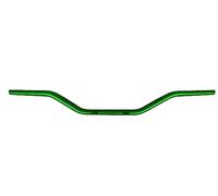 Guidon Accossato vert en aluminium pour Hrd Sonic Supermotard de 1999 à 2003, diamètre 22 mm, hauteur basse