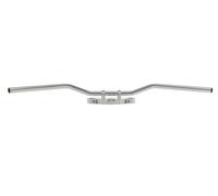 GUIDON ACIER 25,4MM ROADSTAR LARGE CHROMÉ (AVEC RAINURES POUR CÂBLES) (PROMOTION