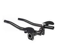Guidon aéro-barres de vélo de vélo de vélo de vélo de guidon en aluminium alliage alliage repos guidon triathon aero bicycle tri bars relaxation guidon pour le vélo de montagne, repos du bras de guid