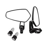 Guidon Aile rétroviseur 7/8 "Motorcycle De Poignée Miroir D'extrémité De Barre pour MT09 MT07 MT03 MT125 900 pour Les Rétroviseurs Latéraux De La Moto pour Tracer