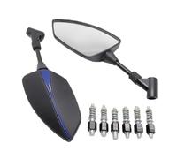 Guidon Aile rétroviseur Motorcycle Universal 10 Mm View À Gauche Et À L'arrière Droit Merroirs De La Vue De Boîtier Miroir Latéral pour R1200GS R1200 GS R 1200 RT R1200RT