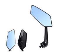 Guidon Aile rétroviseur Rétroviseur De Moto Bicolore À Grand Angle Et Réflecteur Transparent À Large Portée pour Vélo