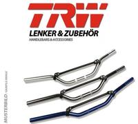 Guidon alu ""Offroad High"" | bleu