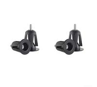 Guidon Aluminium Léger Installation Outils Guidon Aluminium | Alliage aluminium pour robuste, design coloré vibrant, protection contre pour poussière, taille 8x6cm, route et VTT(Black)