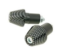 Guidon Amortisseur Fin Short 17,5 mm - Carbone
