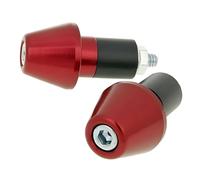 Guidon Amortisseur Fin Short 17,5 mm - Rouge
