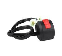 Guidon Bouton commutateur Interrupteur De Démarrage Électrique À Faisceau Hi-Lo, 3 Fonctions, Pour 50cc, 70cc, 90cc, 110cc, 125cc, ATV, Quad, Pit Bike, Buggy, Go Kart Commutateur de Guidon de Moto(B)