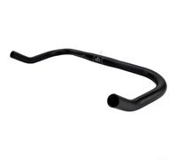 Guidon Bullhorn en alliage d'aluminium conçu pour vélo de route, VTT et vélo Fixie nécessitant une compatibilité de potence de 25,4 mm ou 31,8 mm (25,4 x 390 mm)