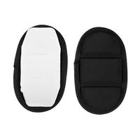 Guidon Carbone - Barre Aérodynamique À Entretoise Intégrée For Pièces De Vélo De Contre-la-montre(1Pair Soft pads)