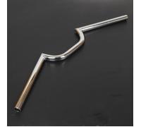Guidon cintre Racing en acier chromé Ø22 mobylette Peugeot 103 cyclo cyclomoteur
