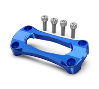 guidon Compatible Avec Yamaha Pour YZ250F Pour YZ400F Pour YZ426F Pour YZ450F 2006 2007 2008 Motocross 28,6 Mm Guidon Stabilisateur Support Riser Pince Moto(Blue)