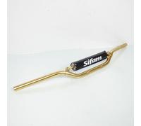 Guidon cross Kyoto Or et mousse noir Sifam compatible avec moto cross enduro 50