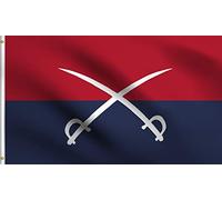 Guidon De Cavalerie Du Général Ga Custer Drapeau De 90X150Cm Imprimé Drapeaux De Maison Personnalisée Bannière De Jardin Pour Maison Plage Décoration