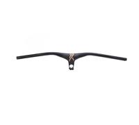 Guidon De Cyclisme En Montagne Intégré Léger En Alliage D'aluminium Pour La Pratique Du Vélo De Montagne (Black) (Black Gold)