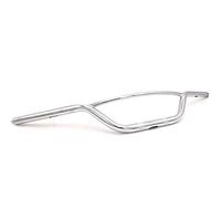 Guidon de Guidon de Moto,Guidon Universel Motorcycle 22mm 25mm Direction de la poitrine rétro Moto-poignée pour XL883 XL1200 x 48 Dyna Softail Chopper Cafe Racer Accessoires (Color : 22mm Chrome)