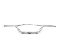 Guidon de Guidon de Moto,Guidon Universel Motorcycle 22mm 25mm Direction de la poitrine rétro Moto-poignée pour XL883 XL1200 x 48 Dyna Softail Chopper Cafe Racer Accessoires (Color : 25mm Chrome)