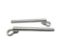 Guidon de moto - Accessoires de guidon de moto - Supports anti-vibrations pour les trajets quotidiens en vélo de rue, aventure, course urbaine, vélo de montagne, et femme, tourisme