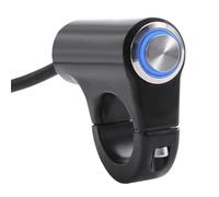 Guidon De Moto Bouton Poussoir Marche/arrêt Pièce De Réglage De 22mm 7/8 ''universel Moto Guidon Interrupteur(2)