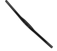 Guidon de moto Guidon de vélo tout carbone brillant 3K pour vtt, plat/élévateur, XC DH, barres de poignée de route, 31.8mm Guidon moto Z Bars(Flat 720mm)