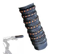 Guidon de moto - - Poignée en cuir anti-vibration pour motos, bande de barre élégante | Fit - Crochet de guidon Notre matériau composite PU est doux au toucher et offre un look