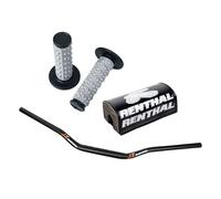 Guidon De Moto Pour Motocross Pit D343 Rl Crf Yzf Klx Thomz Exc,1 1/8 Pouces,28mm - Type Set Black