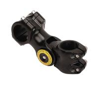 Guidon de Perche à Selfie Réglable, Support de Guidon de Perche à Selfie de Moto, Support de Serrage de Guidon de Vélo de Moto en Métal pour Caméras Insta360 Action 3 2