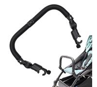 Guidon de poussette pour bébé - Accoudoir réglable multi-angle, barre transversale fiable pour poussette | Extension de barre de pare-chocs confortable, accessoire de poussette robuste, main courante
