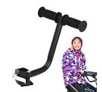 Guidon de siège arrière - Poignée de sécurité pour siège arrière, poignée de cyclisme antidérapante, accoudoir rembourré | Support passager de vélo pour , garçons et filles, poignée de conduite