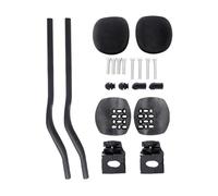 Guidon De Triathlon Contre-la-montre 3K UD Noir Tout Carbone TT - 35°/55° For Extension Aérodynamique Avec Clip(35 degree 3k matt)