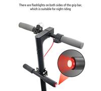 Guidon De Trottinette éLectrique Pour Enfants, Main Courante De SéCurité Avec LumièRe, Compatible Avec Le Scooter éLectrique Ninebot G30 Es Series