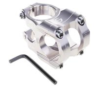 Guidon de vélo de montagne court en alliage d'aluminium - Accessoires de guidon courts - Facile à installer - En alliage d'aluminium haute résistance - Pour VTT et vélos de route