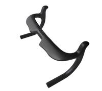 Guidon De Vélo De Piste En Fibre De Carbone - Guidon De Vélo De Route, Guidon De Vélo De Sprint Contre-la-montre, UD Mat, 335/355/375 Mm(335mm)