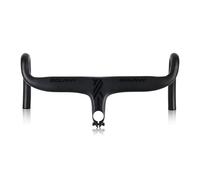Guidon DE VÉLO DE Route AÉRODYNAMIQUE Aluminium INTÉGRÉ Support Accessoire Confort STABILITÉ Accessoire DE VÉLO Guidon DE VÉLO DE Route (Noir)