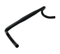 Guidon de vélo de route en alliage d'aluminium léger incurvé professionnel 42 cm - Noir