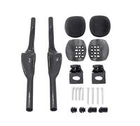 Guidon De Vélo De Route For Triathlon Contre-la-montre - 3K Full Carbon Mat/Brillant, Barre De Support TT 35° For Extension Aérodynamique(1 Set TT Bars Gloos)