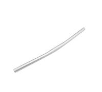 Guidon de vélo en alliage d'aluminium léger et plat de 25,4 mm pour vélos de route, VTT, pièces de vélo - Argent