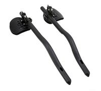 Guidon de vélo en fibre de carbone avec un design de repos confortable pour les contre-la-montre 31 8 mm (3K mat)