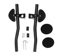 Guidon de vélo fendu en alliage d'aluminium, accoudoir de vélo, barre de relaxation TT avec coussinet éponge pour l'équitation longue Distance