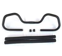 Guidon de vélo multifonction en aluminium - 25,4/31,8 mm - 600 mm de largeur avec housse (31,8 mm)
