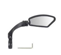 Guidon de vélo universel avec miroir résistant aux chocs, plié et grand angle de vue pour poids léger en montagne