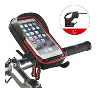Guidon De Vélo Universel Étanche Pour Téléphone Portable, Support Réglable Pour Écran Tactile De 6.0 Pouces, Pochette De Montage Pour Téléphone Portable