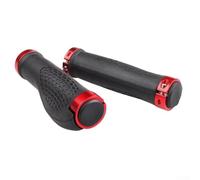 Guidon de VTT à profil plat conçu pour une manipulation de précision sur les pentes raides et les sentiers (rouge)