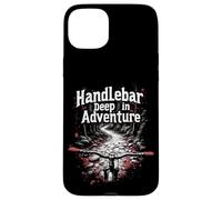 Guidon Deep in Adventure Biking Adventure Coque pour iPhone 15 Plus