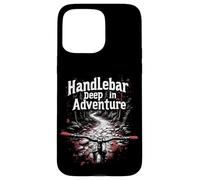 Guidon Deep in Adventure Biking Adventure Coque pour iPhone 15 Pro Max