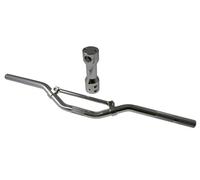 Guidon Downhill avec logement en aluminium compatible pour Yamaha BW's