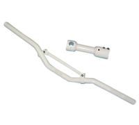 Guidon downhill muni de fixation blanche, compatible avec Yamaha BW's 50