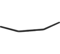 Guidon drag bar 1" large 91 cm noir, avec fossé de câble - Compatible avec Harley Davidson sportster, softail, dyna et custom