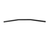 Guidon Drag Bar 22mm, Rétro Moto 7/8", Barres de Dragage en Fer, Bend Gardique (Noir)